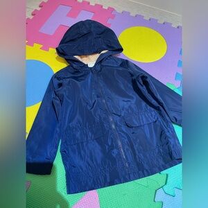 First Impressions Navy Raincoat for Kids